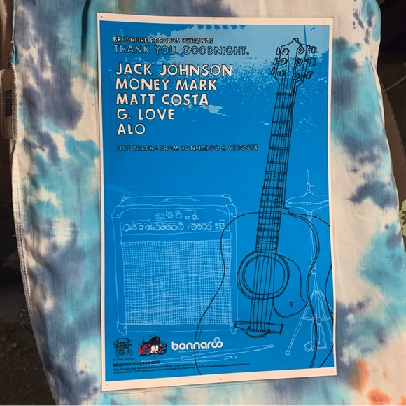 Thank You, Goodnight. Live Tracks From Bonnaroo & Vegoose Fest 2007 Promo Poster - Picture 2 of 10